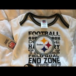 Steelers Long sleeve onesie